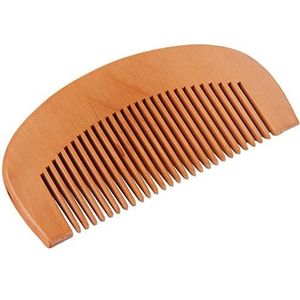 DieffematicSZ kam Natuurlijke brede tandhout kam perzik hout houten haar borstel niemand-statisch massage haarborstels gezondheid 9cm hout haar kam styling gereedschap