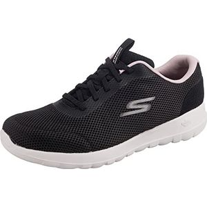 Skechers Go Walk Joy Light Motion Sneaker voor dames, Zwart Roze, 38 EU