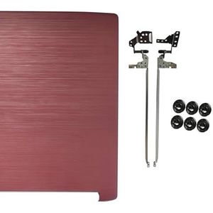 Voor Acer Aspire 5 A515-51 A515-51G A515-41G A615-51G Laptop LCD-achterkant/Voorkant Scharnieren(Red A H screw)