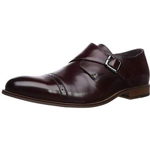 STACY ADAMS Men's Desmond Cap Toe Monk Strap Loafer Oxford