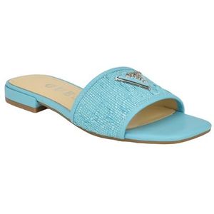 GUESS Dames Tamsey Sandaal, Turqoise Blue 450, 5.5 UK, Turqoise Blauw 450, 38.5 EU