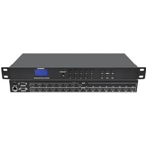 HD/Video Matrix Switcher 4x4 8x8 8x16 16x16 16x32Chassis Stijl Digitale Signaal Host 1080P Naadloze Schakeling(WHITE,No Network Control)