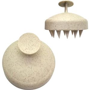 DieffematicSZ kam Wheat Straw Silica Gel Soft Gel Bath Plastic Shampoo Comb