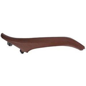 Binnendeurgreep Auto Voor BMW 5 Serie 520i 525i 528i 535i F10 F11 Interieur Passagiersdeur Lederen Handgreep Montage Auto Binnen Deurgrepen(Left Red)