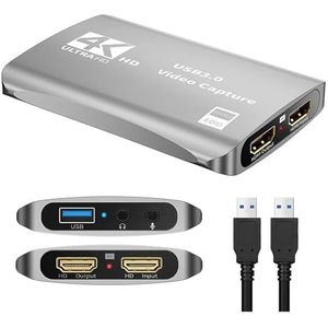 Video Capture Card 1080P 60fps USB 3.0 MS2131 -compatibel Capture Board Streaming,Schakelde soepel