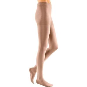 Compressiekousen mediven elegance - AT panty / KKL2 / VII / caramel / geschl. kant/normaal/zonder kleefband, caramel