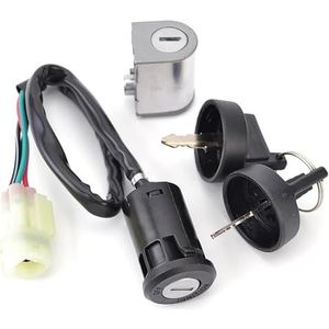 Contact Sleutelschakelaar Voor Kymco ATV KXR 250 50 90 Euro 2 Maxxer 90S Contactslot Brandstofdop Zadelslot Sleutel