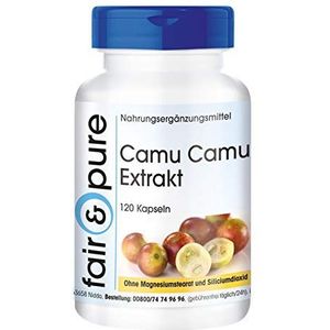 Fair & Pure® - Camu Camu extract 500mg - vegan - 120 capsules - natuurlijke vitamine C