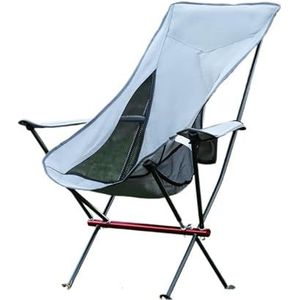 Camping Stoel Plooibare Aluminium Strandstoel Ultralichte Opvouwbare Fauteuil Relax Sedentaire Camping Maanstoel Draagbare Opvouwbare Outdoor Chaise Stoel(Color:01)