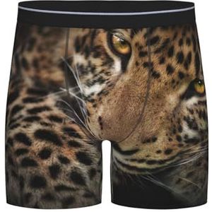 GRatka Boxer slips, heren onderbroek Boxer Shorts been Boxer Slips grappig nieuwigheid ondergoed, luipaard, zoals afgebeeld, XL