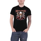 Megadeth T Shirt Killing Is My Business Band Logo nieuw Officieel Zwart L