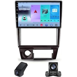 Autoradio geldt voor Toyota Camry 5 XV20 1996-2002,9 inch Touchscreen Navi met Wireless Carplay Android Auto 2 DIN Radio Android Bluetooth FM+Achteruitrijcamera/Stuurwielbediening(X1)