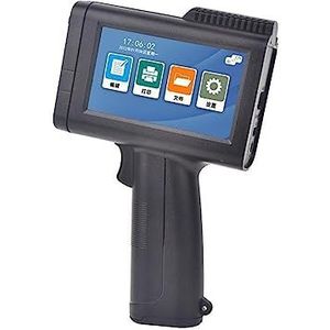 Handheld inkjetprinter, Handbediende kleine inkjetprinter Kleine online codeermachine Transportband Verpakking Qr Codebar Code-logo voor tekst/barcode/logo/QRCode/teller