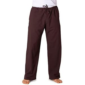 PANASIAM cloth trousers, dark brown, L