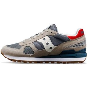 Saucony Shadow Original S2108 883 Sneakers voor heren marineblauw/grijs maat 41, Blauw, 48 EU