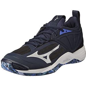 Mizuno Volleybalschoen Wave Momentum 2 uniseks-volwassene Opleiding,Sky Captain Galaxy Silver Violet Blauw,51 EU