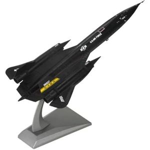 Voor US Air Force SR-71 Blackbird Verkenningsvliegtuig Legering Model SR71 Schaal 1:144 Gegoten Metalen Model