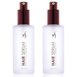 HerStyler Arganolie serum voor haar, brengt deze natuurlijke Shine terug, 2 l, 60 ml (2 stuks)