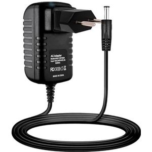 Guy-Tech AC-adapter compatibel met Dymo LabelManager 260P 360D desktop-labelprinter voeding oplader + EU-stekker