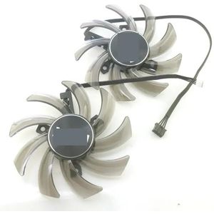 2pcs GA91S2U 85mm DC12V 0.40A 4Pin VGA Fan For PALIT GTX1660 GTX1660S GTX1660ti Dual Graphics Card Cooling