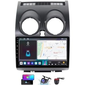 Android 13 QLED Autoradio voor Nissan Qashqai 1 J10 2006-2013 - Ingebouwde DSP/Carplay/Android Auto - Camera + DVR - 9 inch 2 Din - Stuurbediening - FM AM RDS DAB Radio - BT 5.0(NF-5)