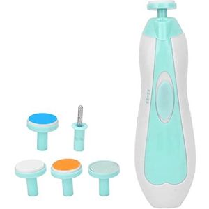 Baby Elektrische Nagelknipper Vervangbaar, Lichtgewicht, Baby, voor Teennagels (Hemelsblauw)