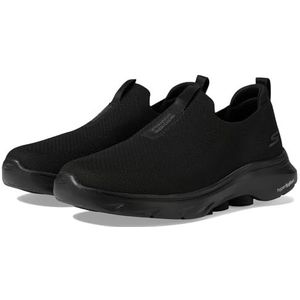 Skechers Go Walk 7 Sneakers voor heren, Zwart, 45 EU