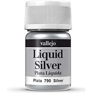 Vallejo Vloeibaar Goud 70790 Zilver (Op alcohol gebaseerd) (35ml)