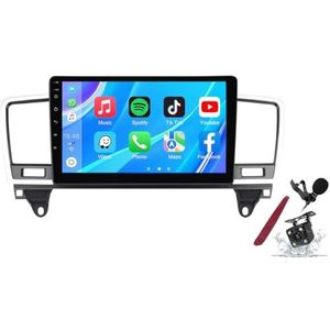 Android 14 Autoradio Sat Navi voor B-enz M-Klasse(2011-2015) 9 Inch Touchscreen Multimedia Speler met Draadloze Carplay GPS Navigatie FM RDS Bluetooth 5G-WiFi SWC DSP,M100s