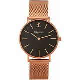 Elysian Rose Gouden Dames Horloge met Mesh Horlogeband 36mm