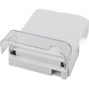 30 stuks optische vezeldoos enkele poort FTTH desktop informatiedoos witte transparante afdekplaat SC/FC/LC/ST simplex enkele kern