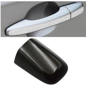 Auto-exterieuraccessoire Voor Volvo XC60 S60 S60L V40 31349578 Auto Linker Voorste Buitendeurhendelafdekking Sleutelgatbekledingsafdekkingen Kap(Black)