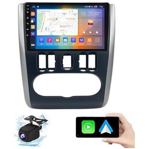 Android 13.0 2 Din Autoradio 10"" Touchscreen Auto Stereo Voor Nissan Almera G15 2012-2019 Met Draadloze Carplay Android Auto GPS Navigatie AHD Omgekeerd Beeld Stuurwielbediening(P1(1G+16G))