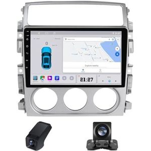Android autoradio 2 Din geldt voor Suzuki Liana 1 2004-2008 met Draadloze Carplay Android Auto GPS Navi WiFi 9 inch met Bluetooth FM/RDS+ Achteruitrijcamera/Stuurwielbediening(C20Pro)