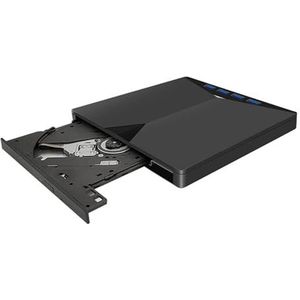 USB 3.0 Dvd-speler Met TF/SD- En USB-poorten CD/DVD-brander Oplaadfunctie For Desktoplaptop Heldere Beeldkwaliteit Stabiele Audio