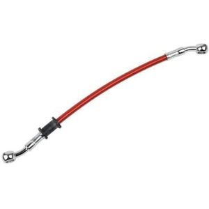 Remolieslangleiding Pijp Lijn Gevlochten Olie Slang Motorfiets Hydraulische Remslang Lijn Kabel 10mm Banjo Korte 27 34 40MM Voor Suzuki Motorfiets remleiding (Color : Red, Size : 400mm)