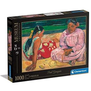 Clementoni - Museum Collection Gauguin, vrouwen D-1000 stuks-puzzel, entertainment voor volwassenen, gemaakt in Italië, 39762
