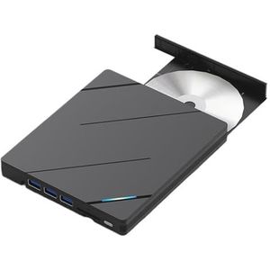 Mobiele Dvd-schrijver Laptop Extern USB3.0/Type-c Multifunctioneel Optisch Station Gebruiksvriendelijk(Blu-ray DVD drive (with burning))