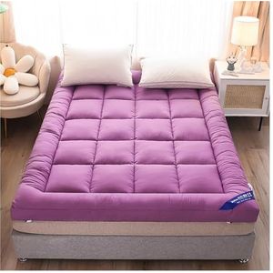 Kingsize Matrastopper, Donzen Fluwelen Driedimensionale Matras, Enkele En Dubbele Zachte Matras In Studentenflat, Tatami-matras In De Slaapkamer, Ergonomisch, Stevig, Comfortabel En Ademend (Color :