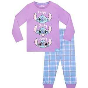 Disney Meisjes Pyjama Lilo & Stitch Purper 128