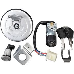 Voor MSX125 GROM125 AC 2014 2015 Slotset Contactslot Brandstofdop Stoelslot Sleutels Motorfiets Contactslot