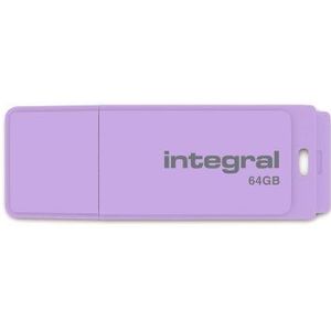 Integral Memory INFD64GBPASLH 64GB geheugenkaart lavendelkleuren