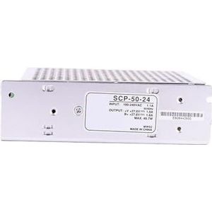 SCP-50 SCP-50-12 SCP-50-24 schakelende voeding met enkele uitgang, vermogen 13,8 V 27,6 (SCP-50-24)