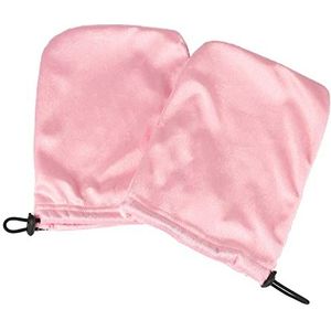 Paraffine Wanten voor Hand en Voeten Keep Warm Nail Art Tools Handen Roze, 20x28 cm