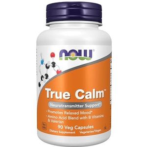 Now Foods True Calm - 90 Plantaardige Capsules - Voedingssupplementen