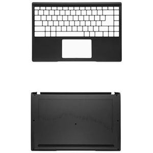 Laptop LCD-achterkant, voorframe, bovenste behuizing, palmrest, onderkant, beschermhoes voor MSI voor Modern 14 MS-14D1 MS-14D2 MS-14DK MS-M14(Beige)