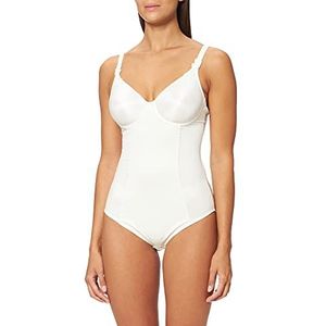 Chantelle Hedona Co Pdl Body Support Shapewear Bodysuit, ondoorzichtig, ivoor, 95D