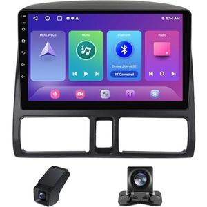 Autoradio,Android 13 geldt geldt voor Honda CR-V CRV 2 2001-2006 9 inch HD touchscreen autoradio met draadloze Carplay Android Auto GPS-navigatie 4GLTE 5GWi-Fi Bluetooth FM RDS DSP(NF-1)