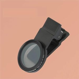 15X Macro Lens met Vulringlicht - Universele Smartphone Camera Lens for Selfies & Live Streaming(Black 8X Macro)