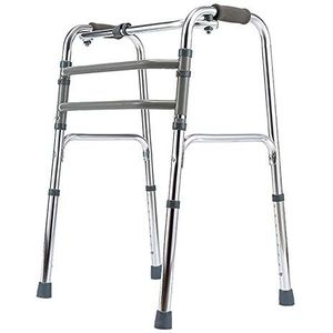Lichtgewicht aluminium rechtopstaande rollator, inklapbare in hoogte verstelbare opstaphulp voor oudere volwassenen met een handicap, heavy-duty rollator Decoration